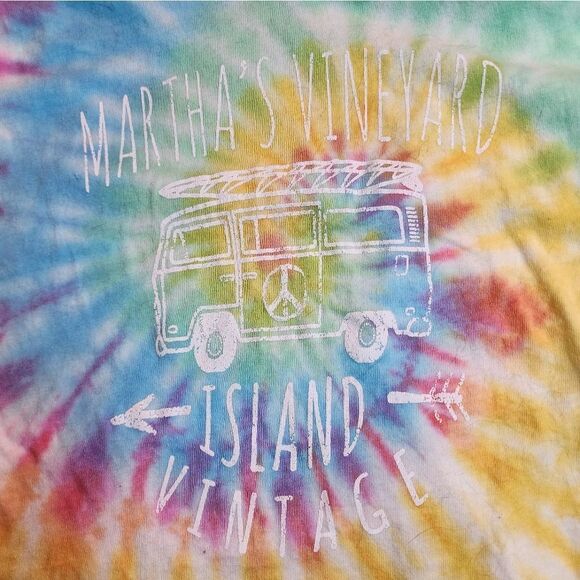 Tie dye xs youth Martha's vineyards tshirt. - Picture 2 of 4
